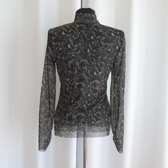 Ted Baker Teeana Sheer Mesh Turtleneck Sz L - Picture 3 of 8
